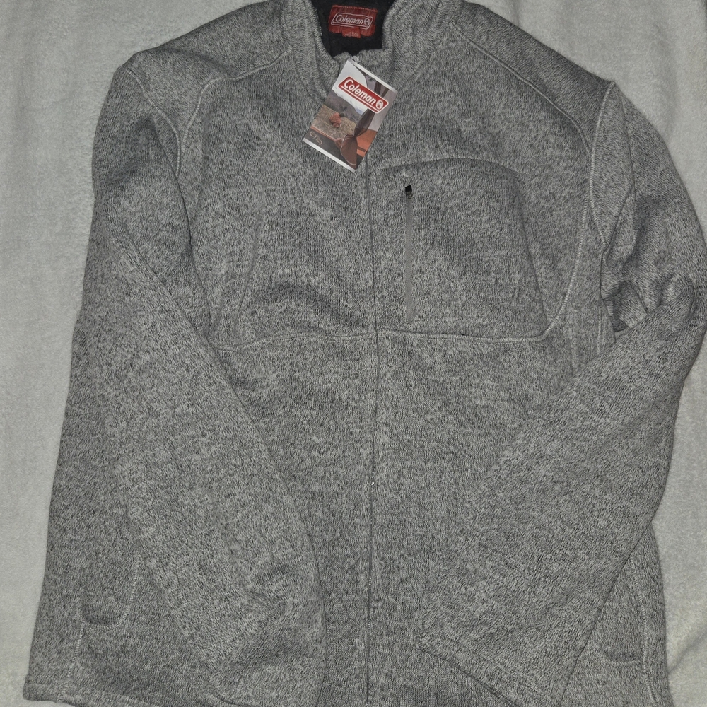 Coleman Gray Fleece Jacket